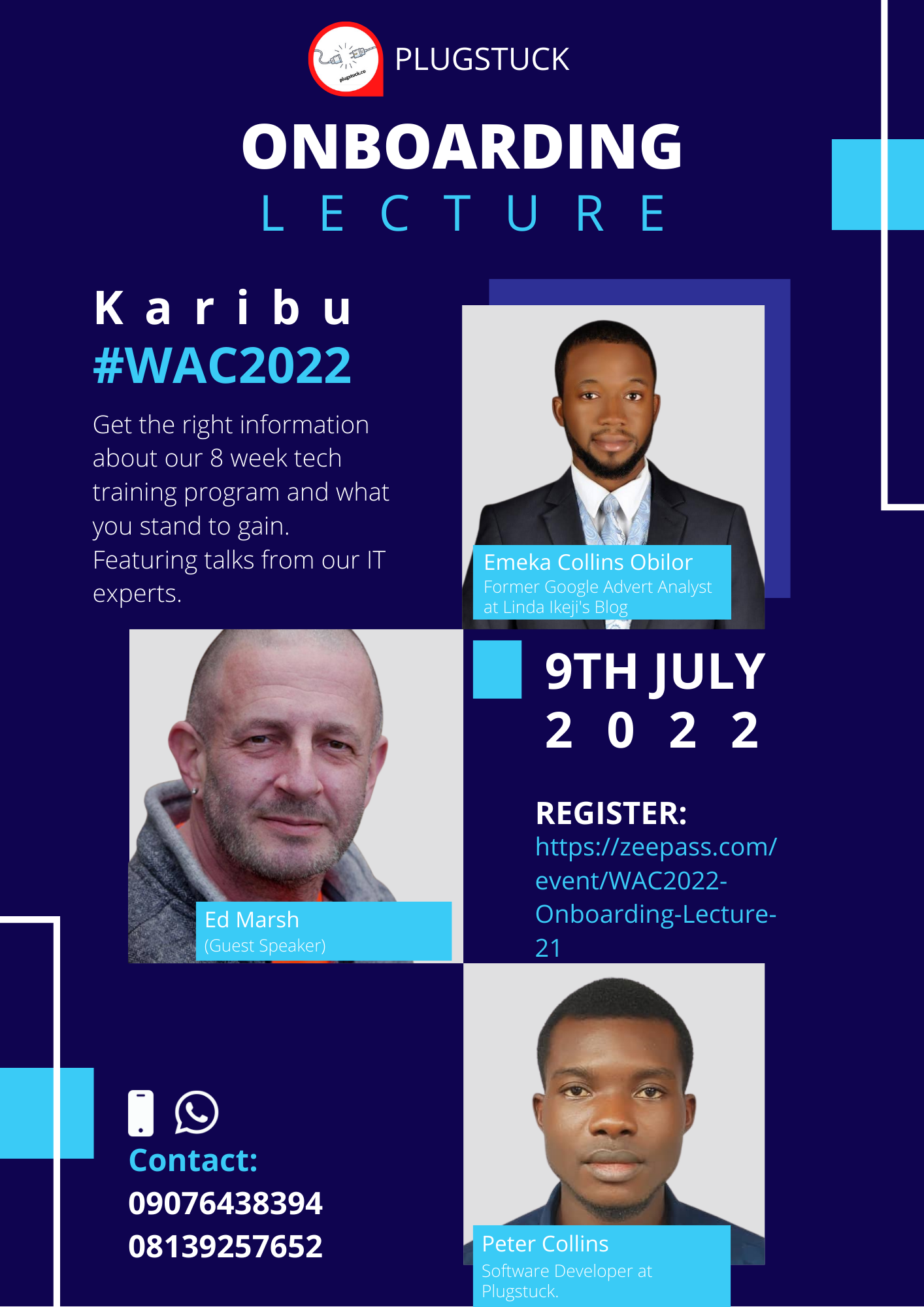Onboarding for #WAC2022